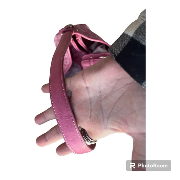 RARE Vintage EUC Pink Fossil Shoulder Bag - Picture 8 of 8